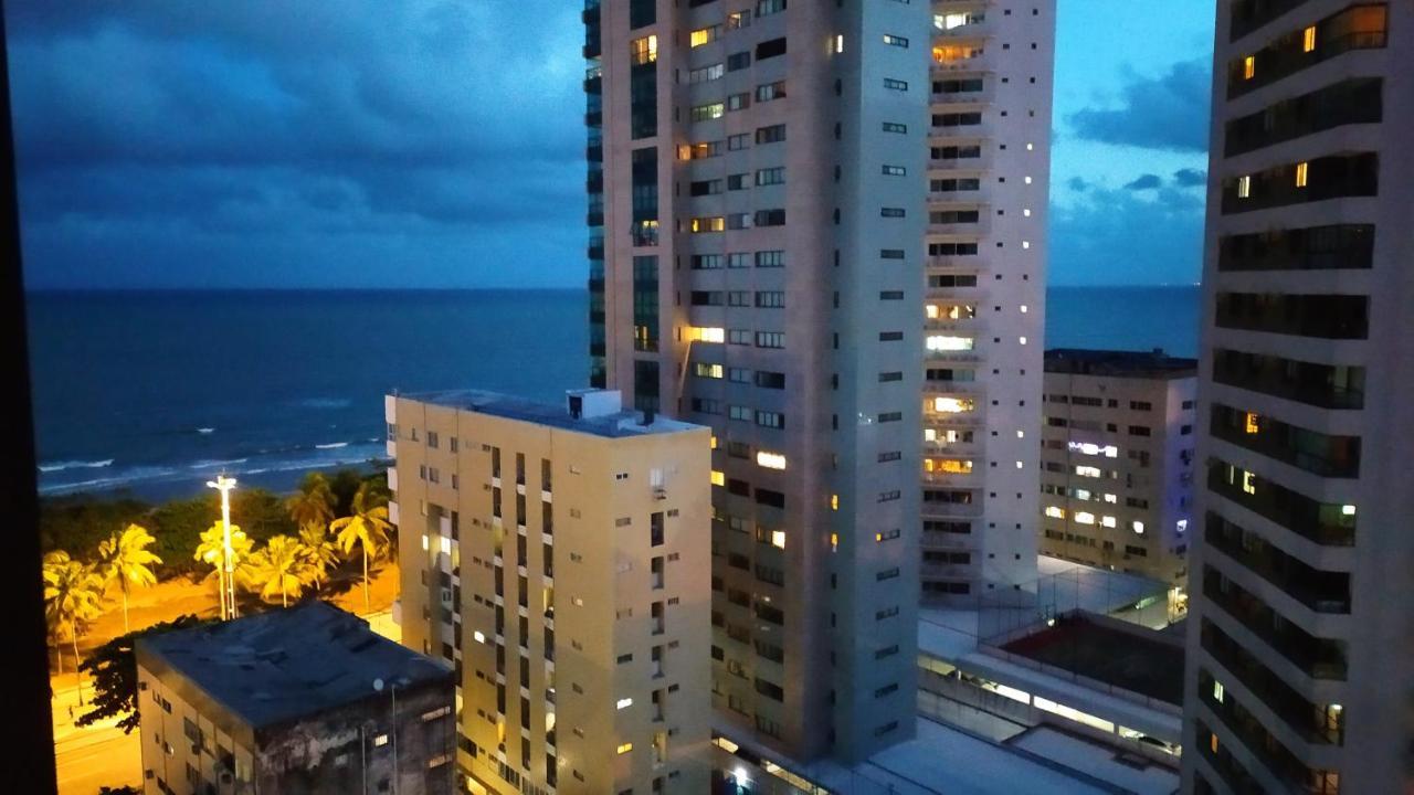 Apto De Frente Para O Mar, Piscina Na Cobertura Recife Exteriör bild